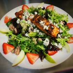 salmon-strawberry-salad